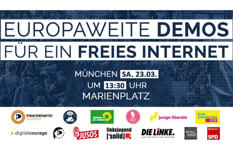 Recht von Kulturschaffenden schützen und Freiheit im Netz bewahren