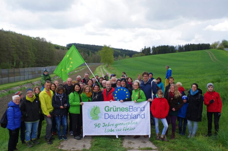 Wanderung am Grünen Band Europas