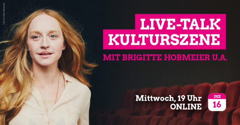 Porträt der Schauspielerin Brigitte Hobmeier
