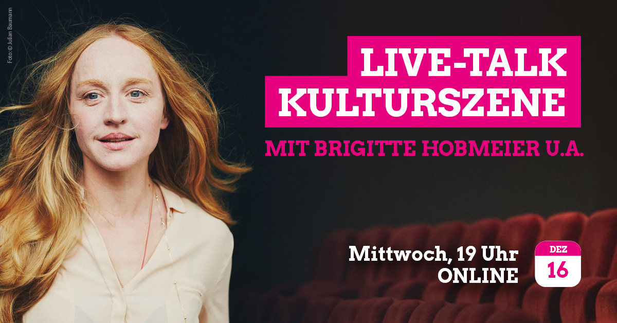Porträt der Schauspielerin Brigitte Hobmeier