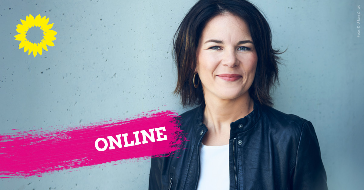 Die grüne Bundesvorsitzende Annalena Baerbock
