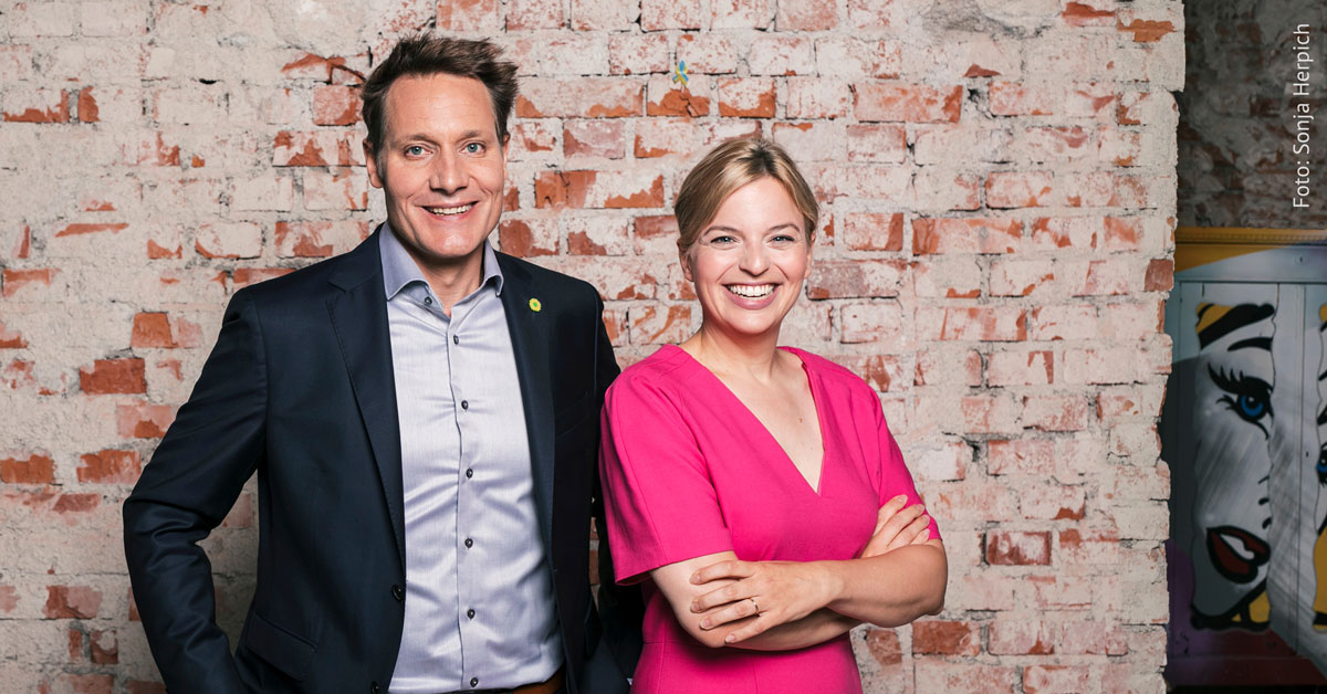 Katharina Schulze und Ludwig Hartmann