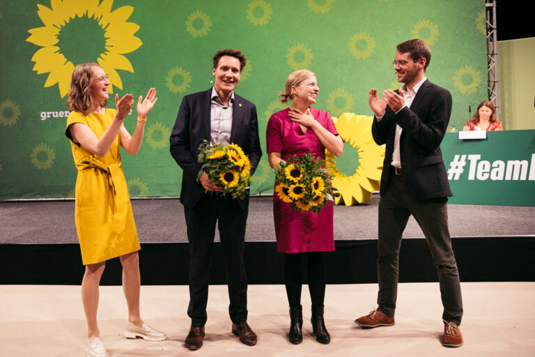 Grüner Parteitag: Katharina Schulze und Ludwig Hartmann als Spitzen-Team gewählt