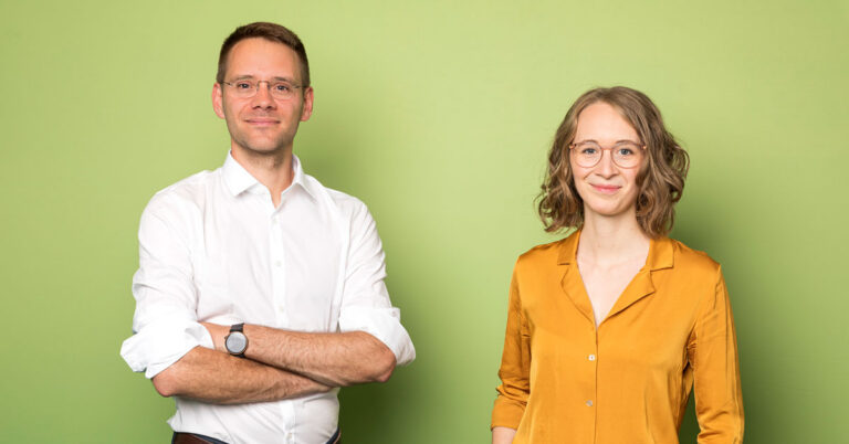 Eva Lettenbauer und Thomas von Sarnowski