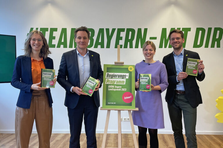 Das grüne Regierungsprogramm für Bayern