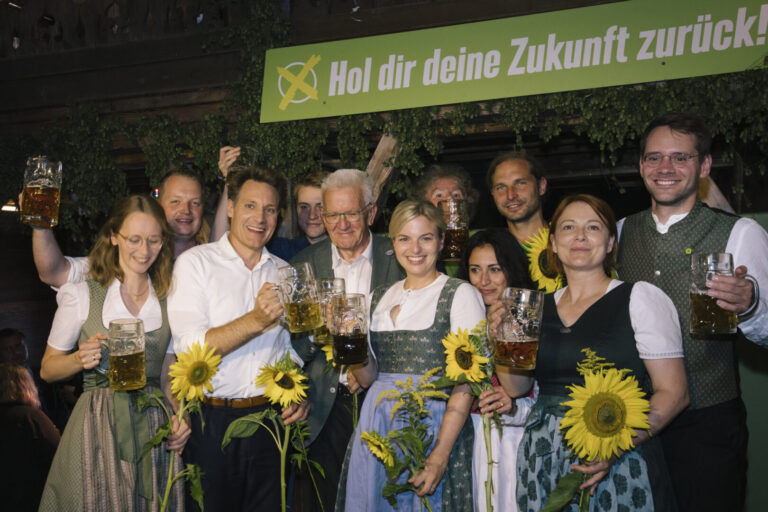 Haltung statt Heuchelei – kämpferische Grüne beim Gillamoos
