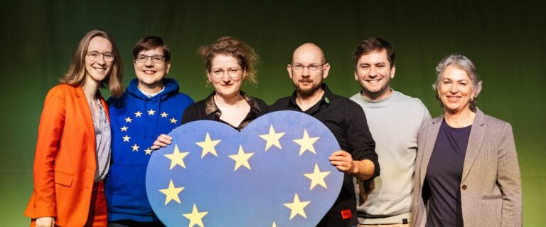 Grüne stemmen sich gegen den Rechtsrutsch in Europa